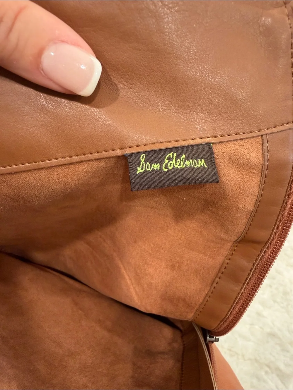 Sam Edelman Classic Tall Leather Riding Boots - Penny